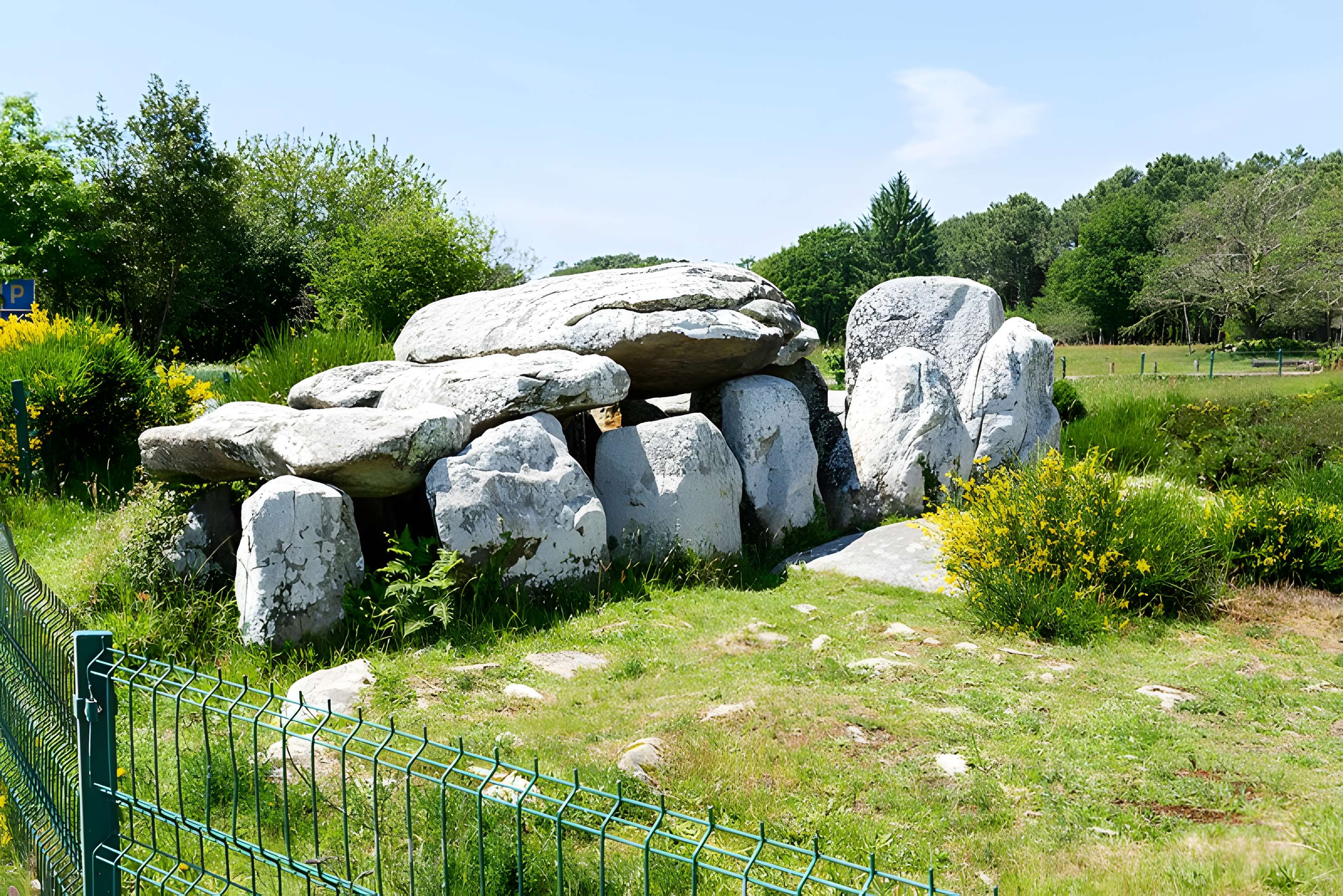 Dolmen de Kermario à Carnac