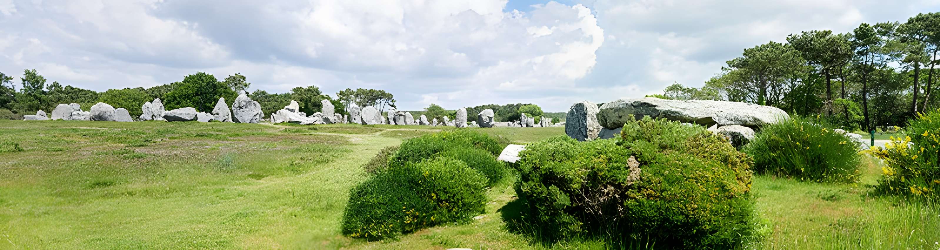 Dolmen de Kermario à Carnac