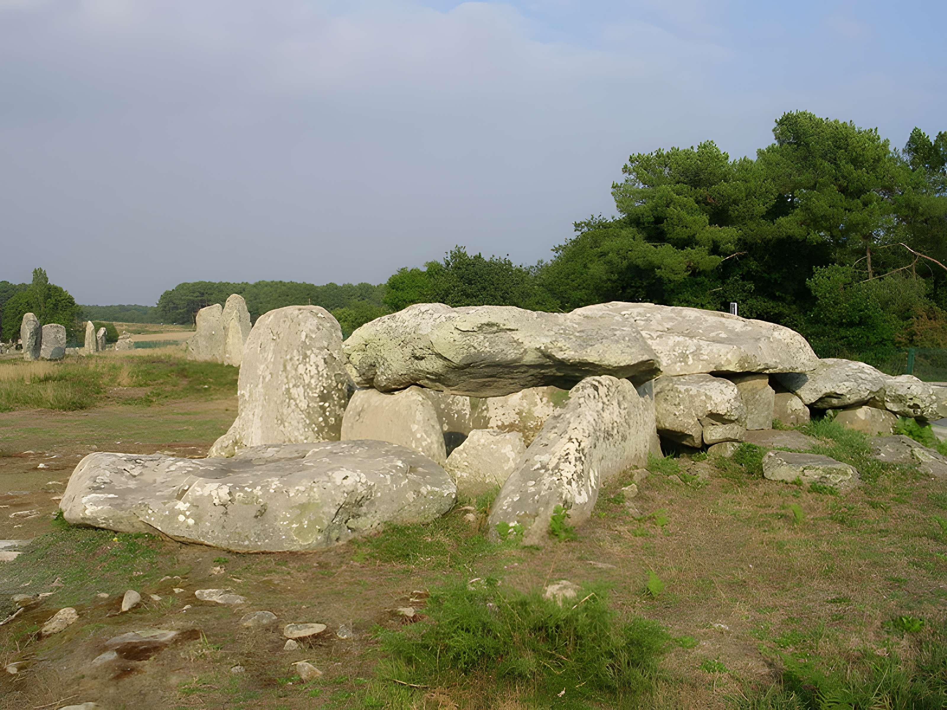 Dolmen de Kermario à Carnac