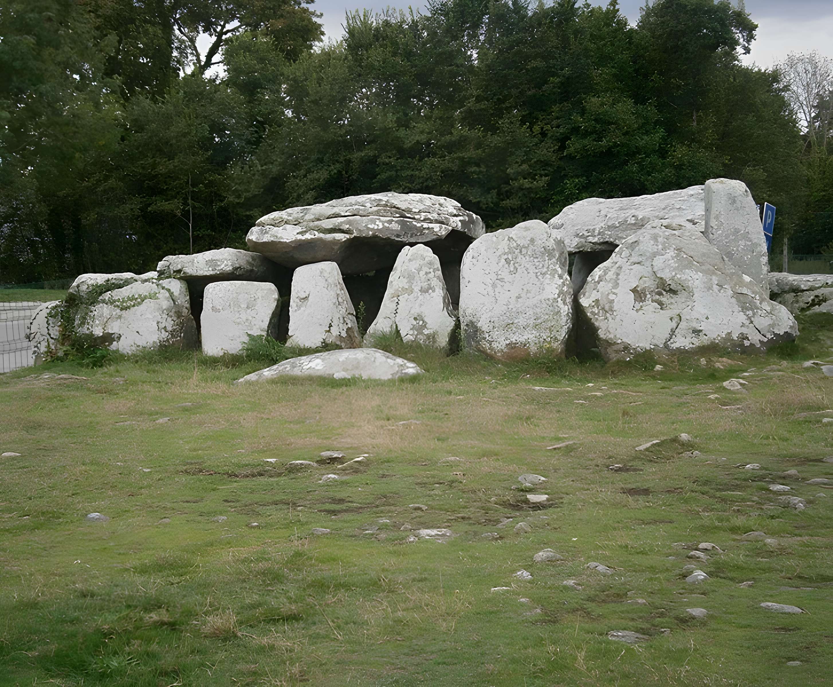 Dolmen de Kermario à Carnac