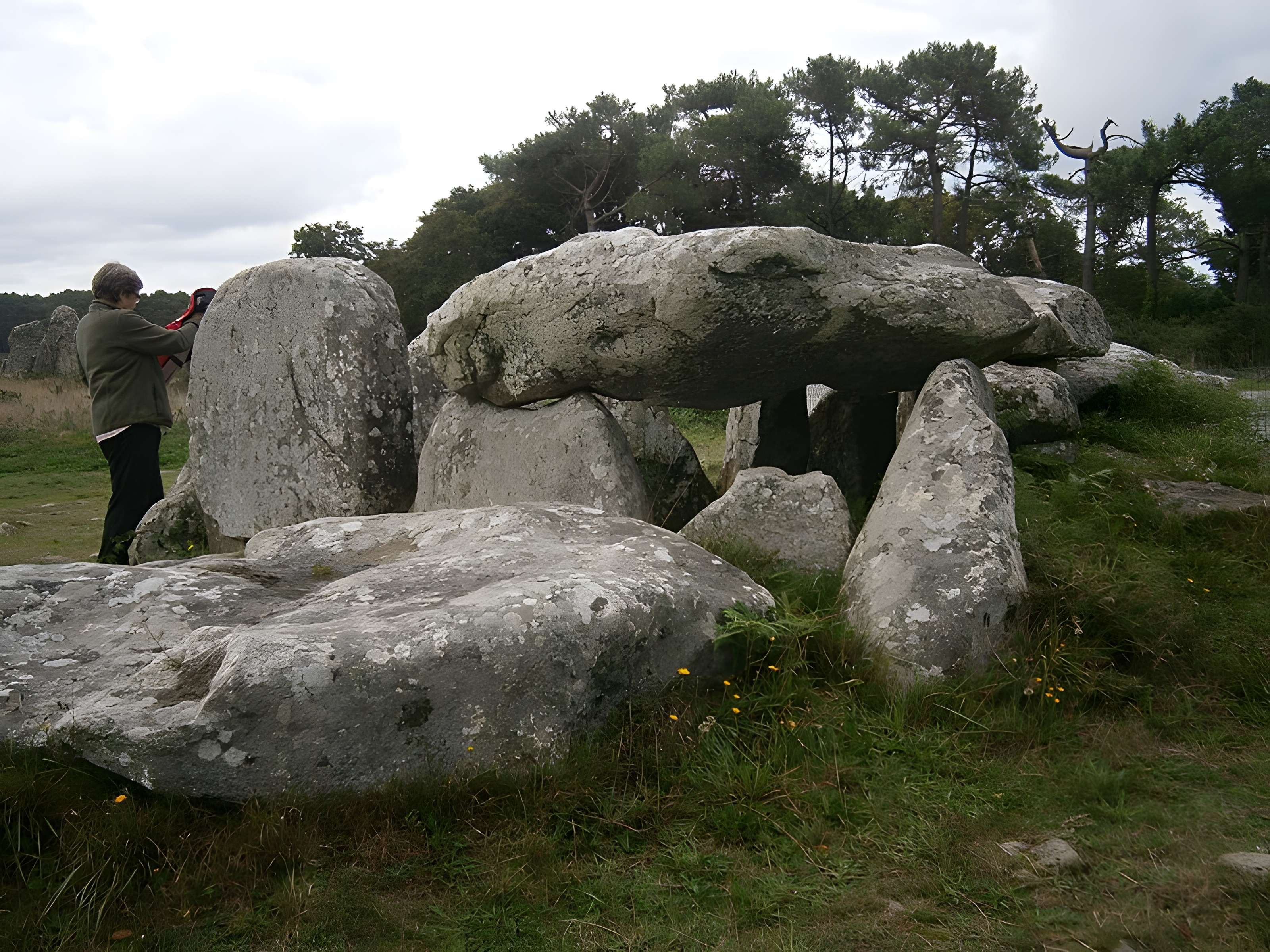 Dolmen de Kermario à Carnac