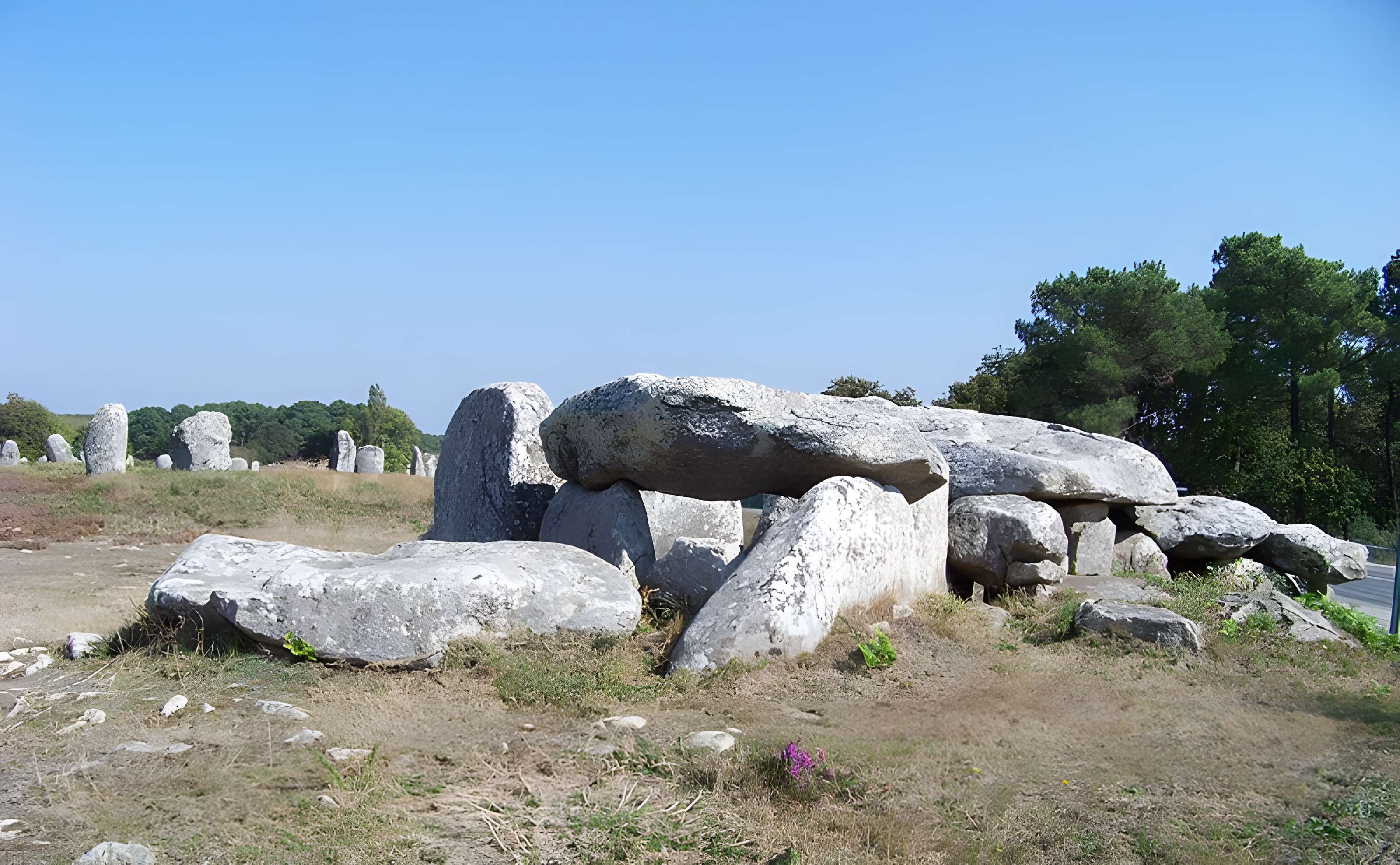 Dolmen de Kermario à Carnac
