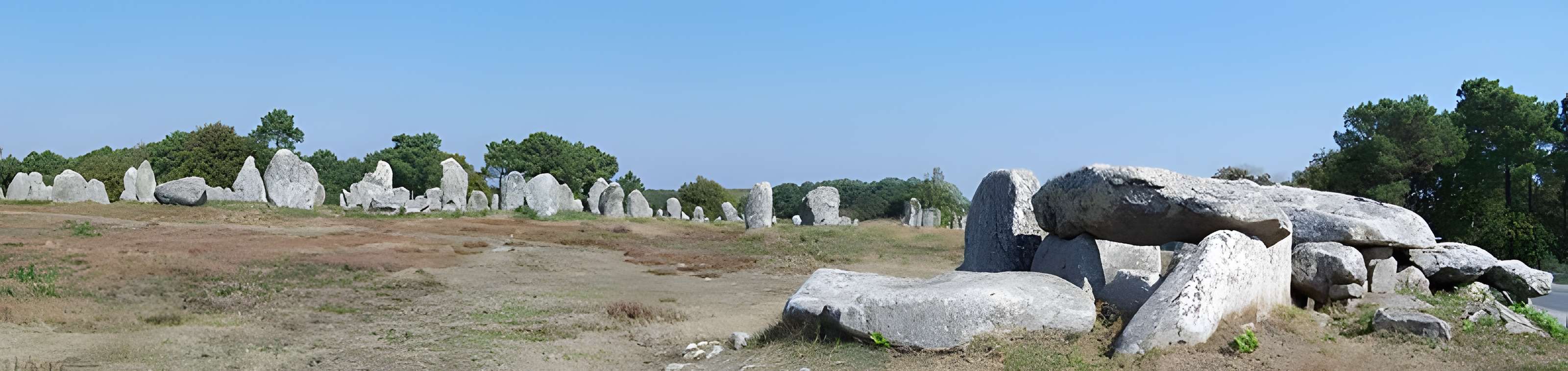 Dolmen de Kermario à Carnac