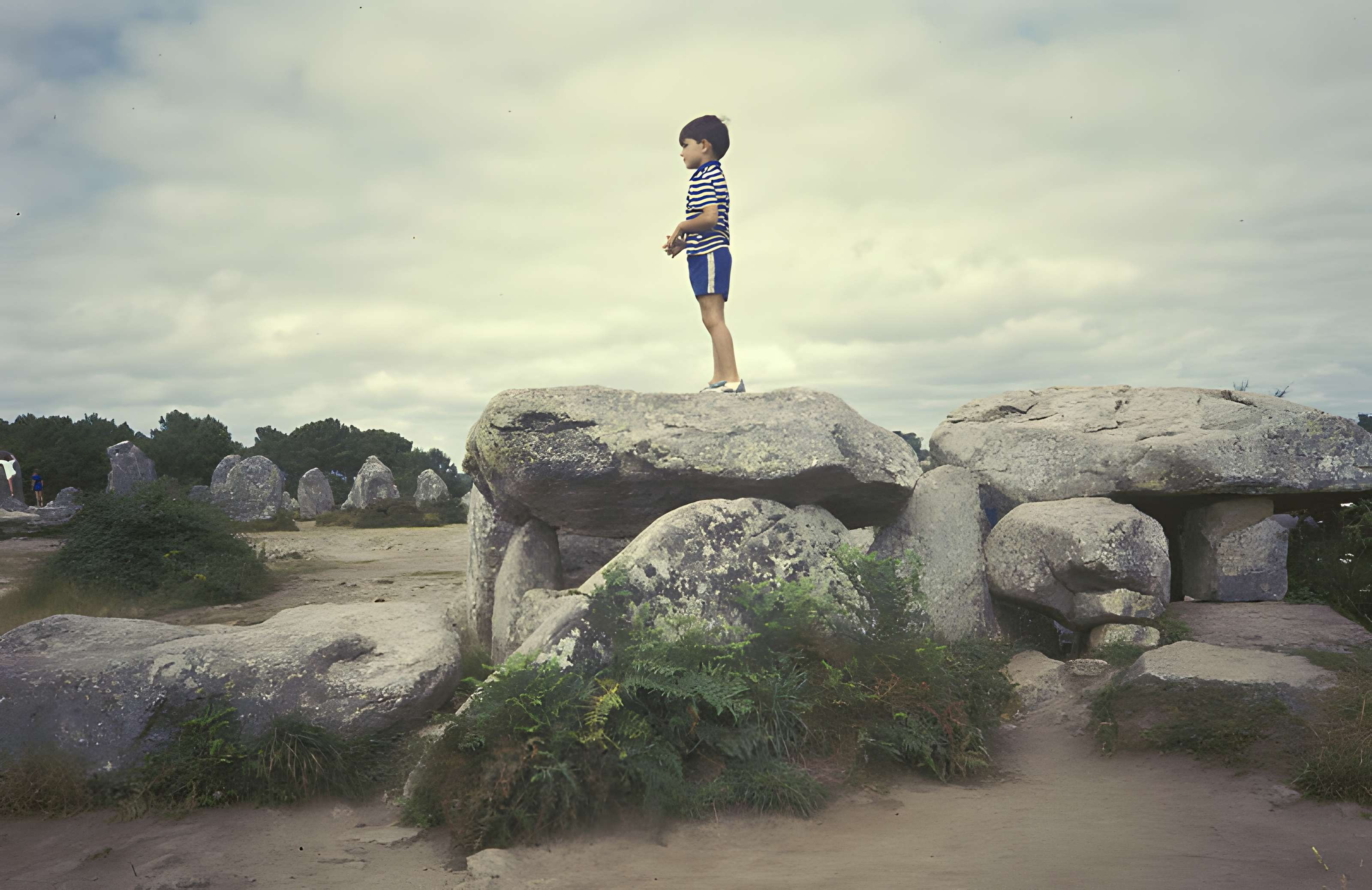 Dolmen de Kermario à Carnac