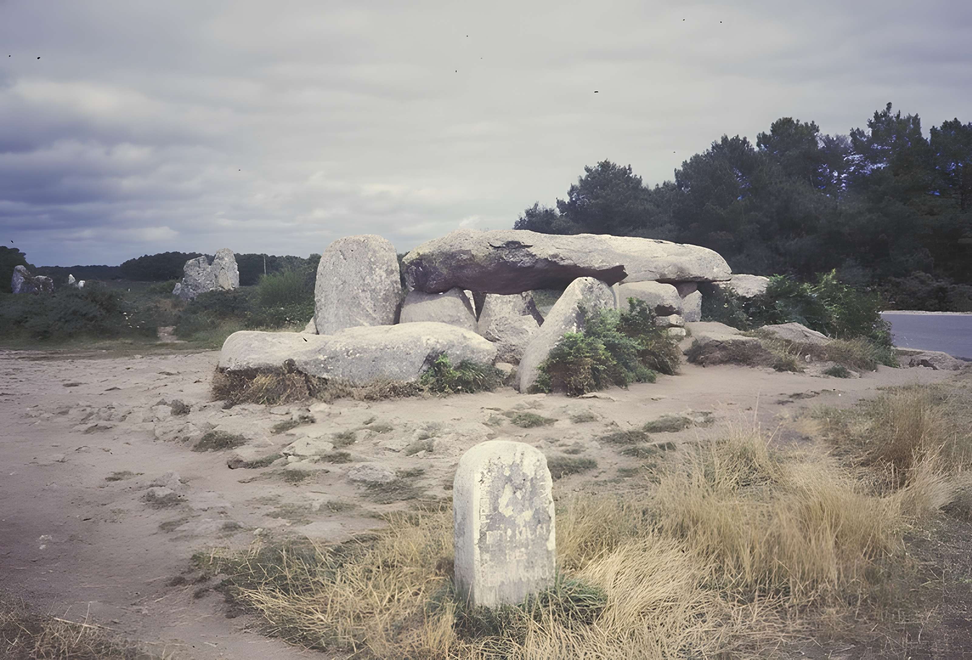 Dolmen de Kermario à Carnac