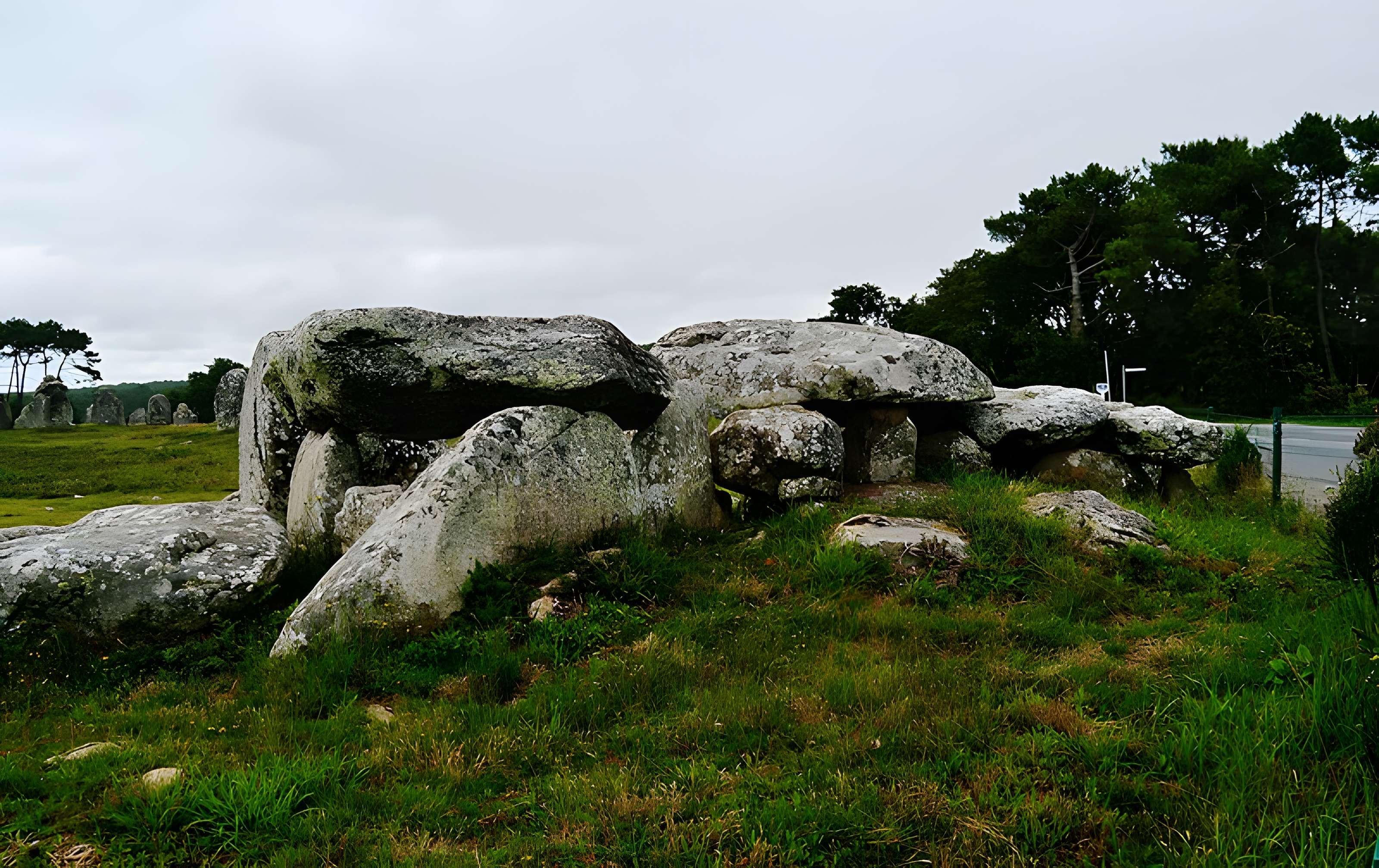 Dolmen de Kermario à Carnac