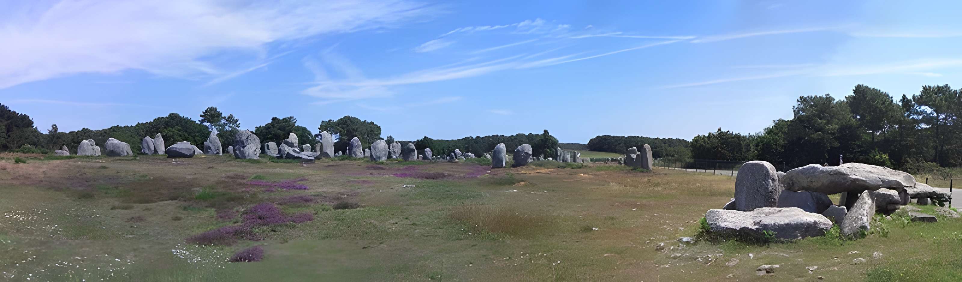 Dolmen de Kermario à Carnac