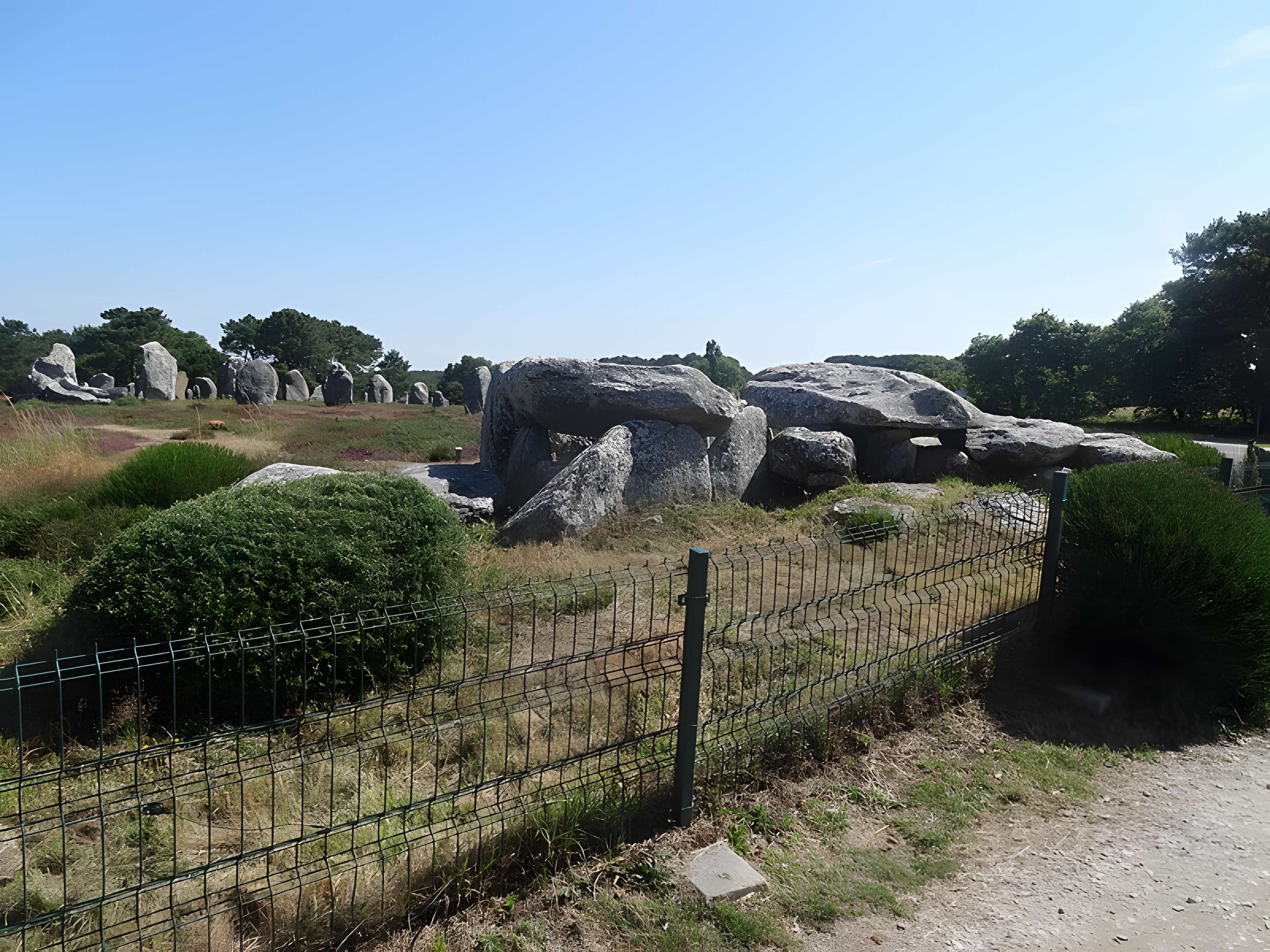 Dolmen de Kermario à Carnac