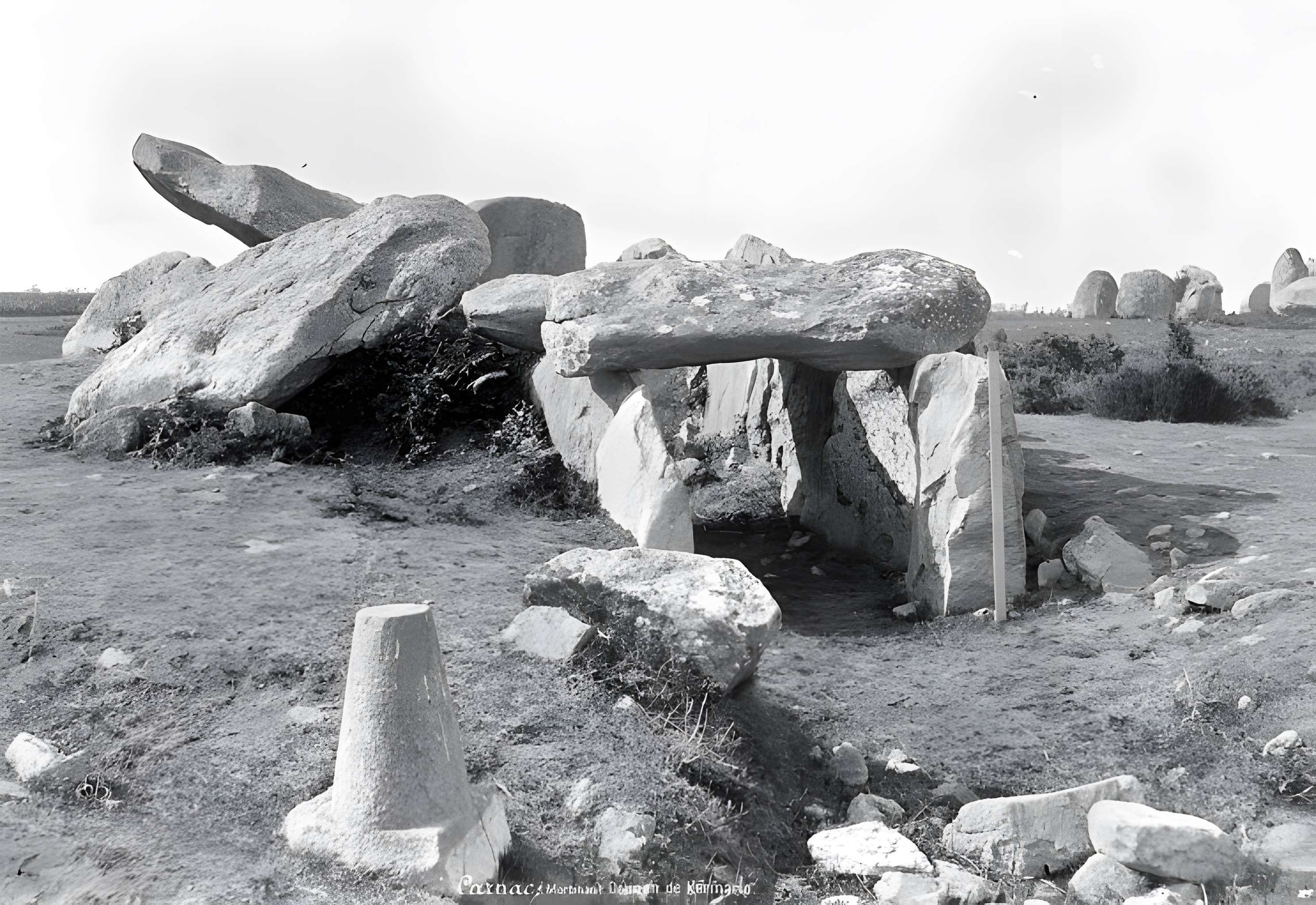 Dolmen de Kermario à Carnac