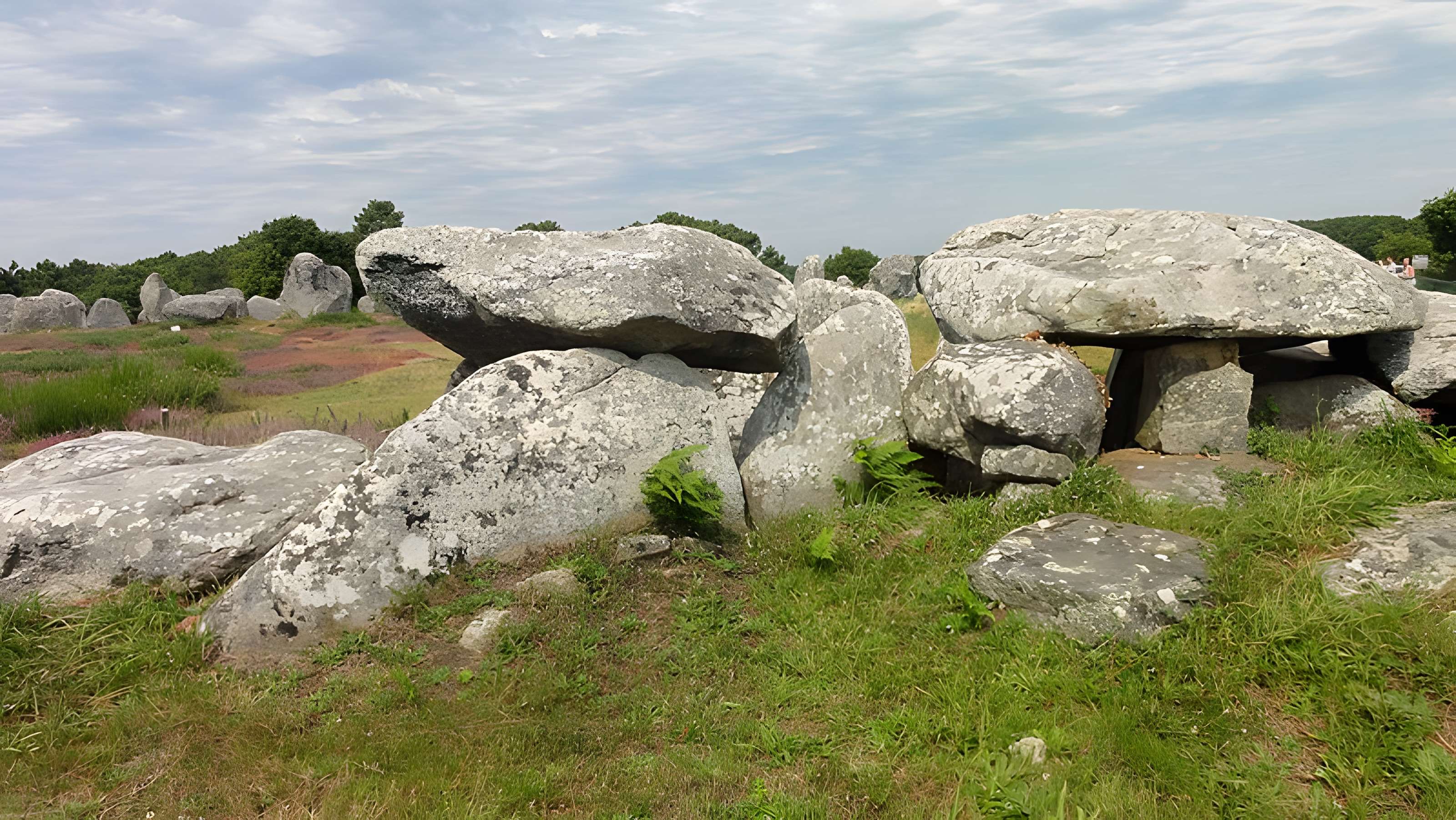 Dolmen de Kermario à Carnac