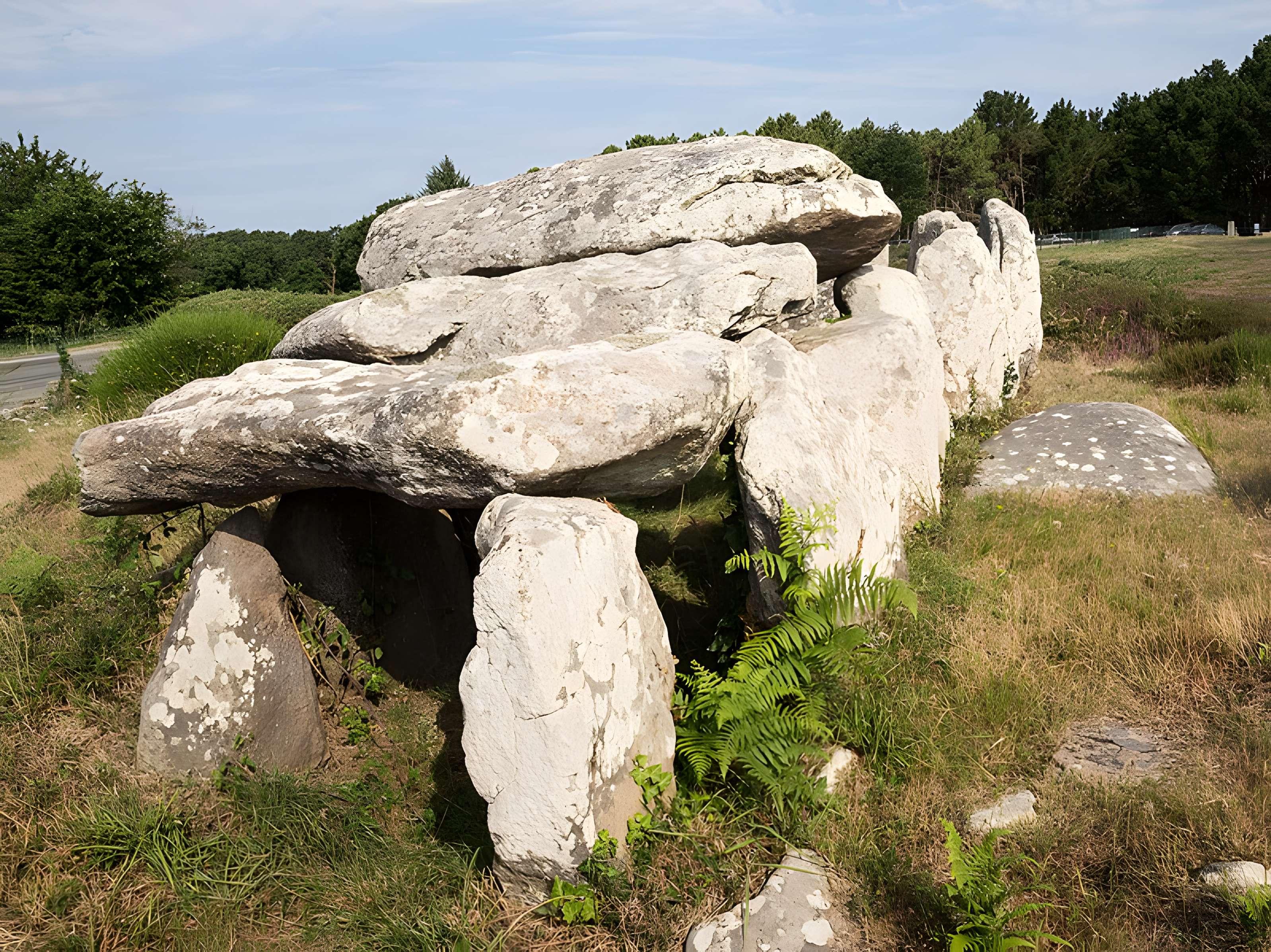 Dolmen de Kermario à Carnac