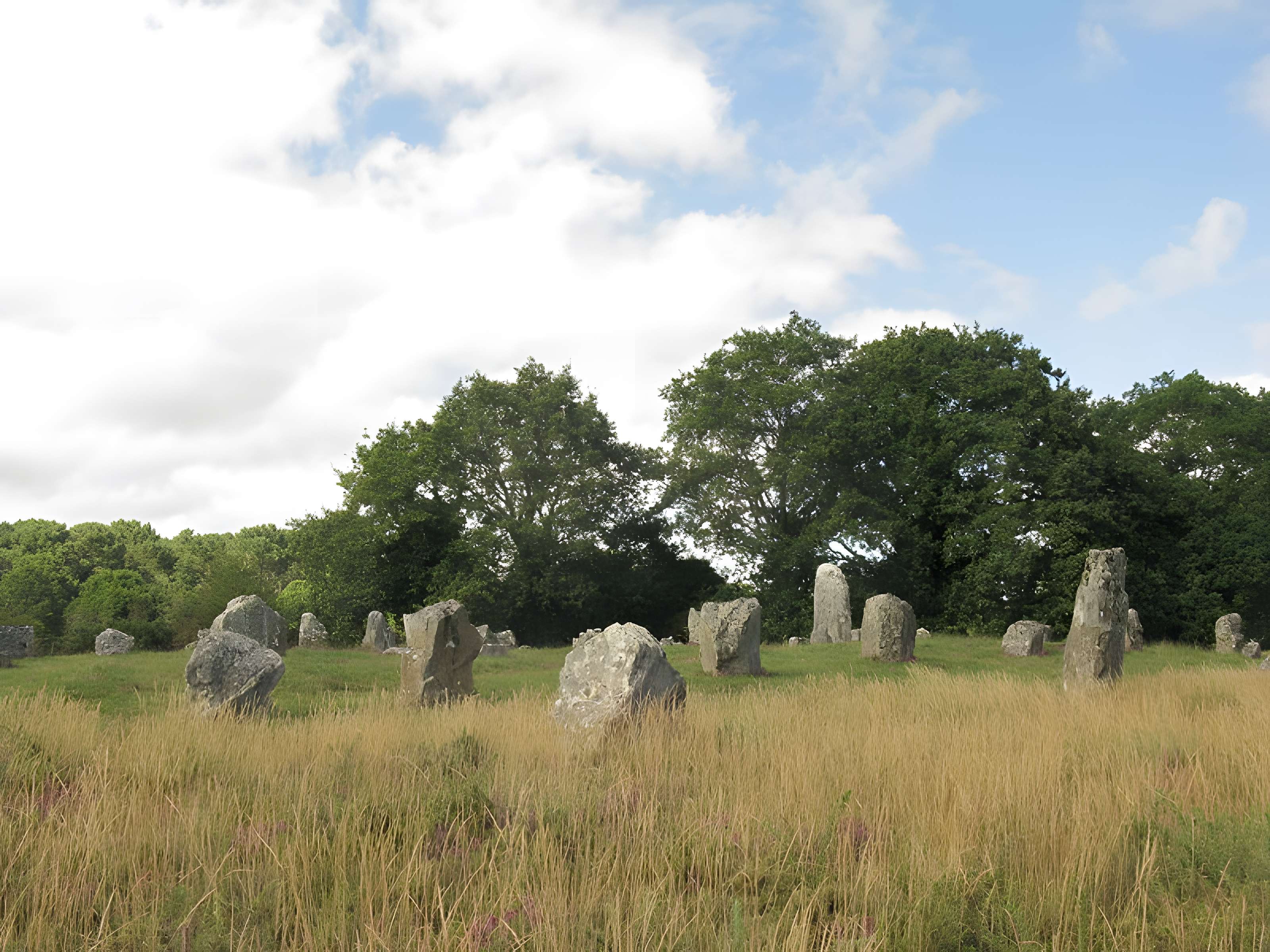 Dolmen de Kermario à Carnac