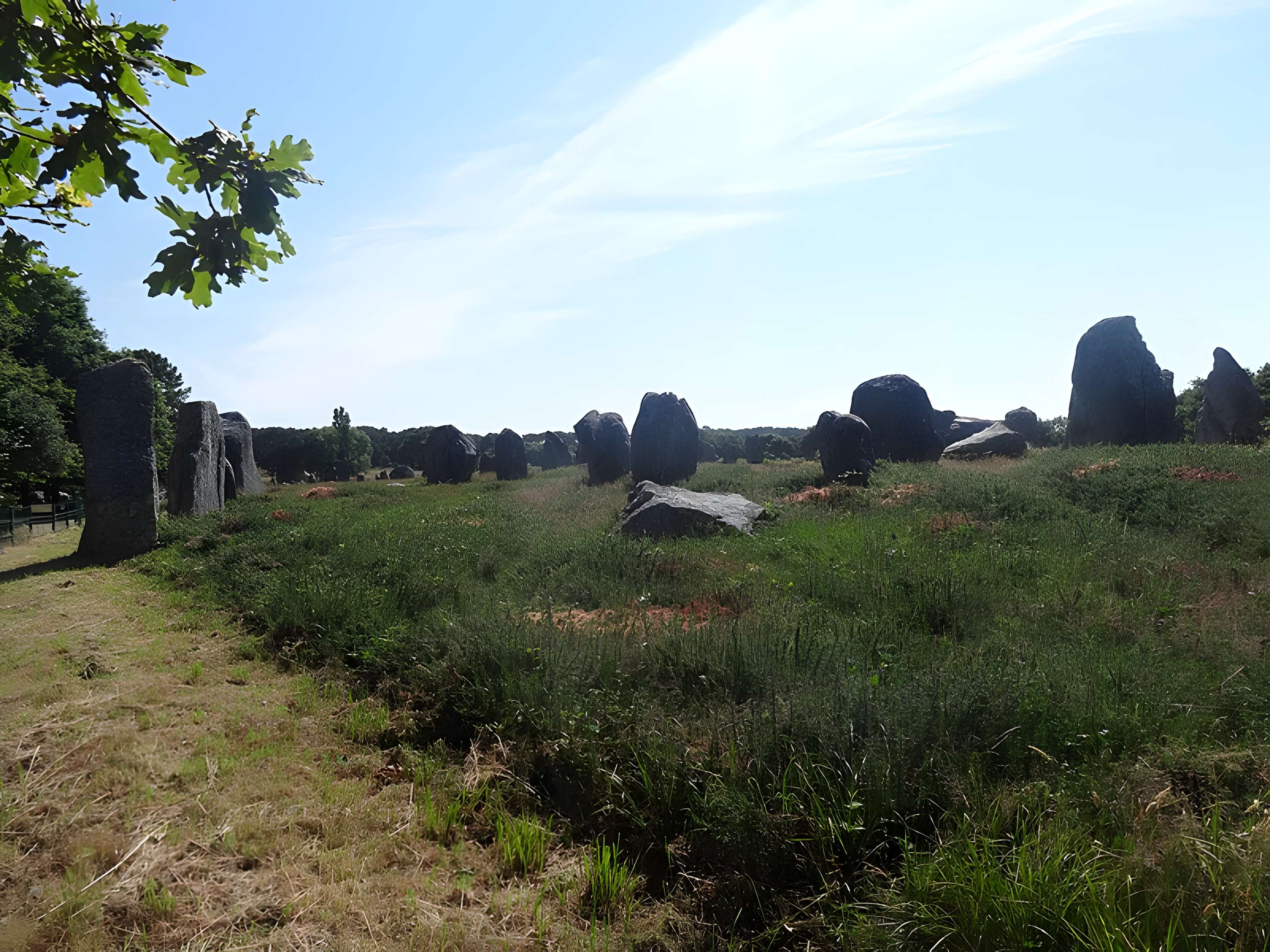 Dolmen de Kermario à Carnac