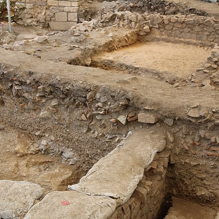 Photo de Oppidum du Mont-Beuvray, également dénommé oppidum de Bibracte également sur commune de Saint-Léger-sous-Beuvray, dans la Saône-et-Loire
