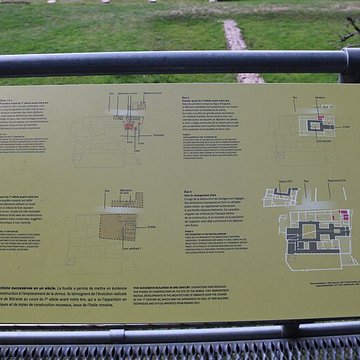 Oppidum du Mont-Beuvray, dit aussi oppidum de Bibracte également sur commune de Glux-en-Glenne, dans la Nièvre