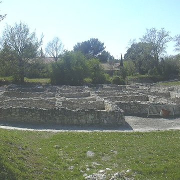 Vestiges de loppidum celto-ligure dEntremont