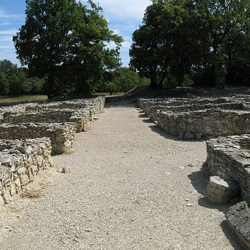 Vestiges de loppidum celto-ligure dEntremont