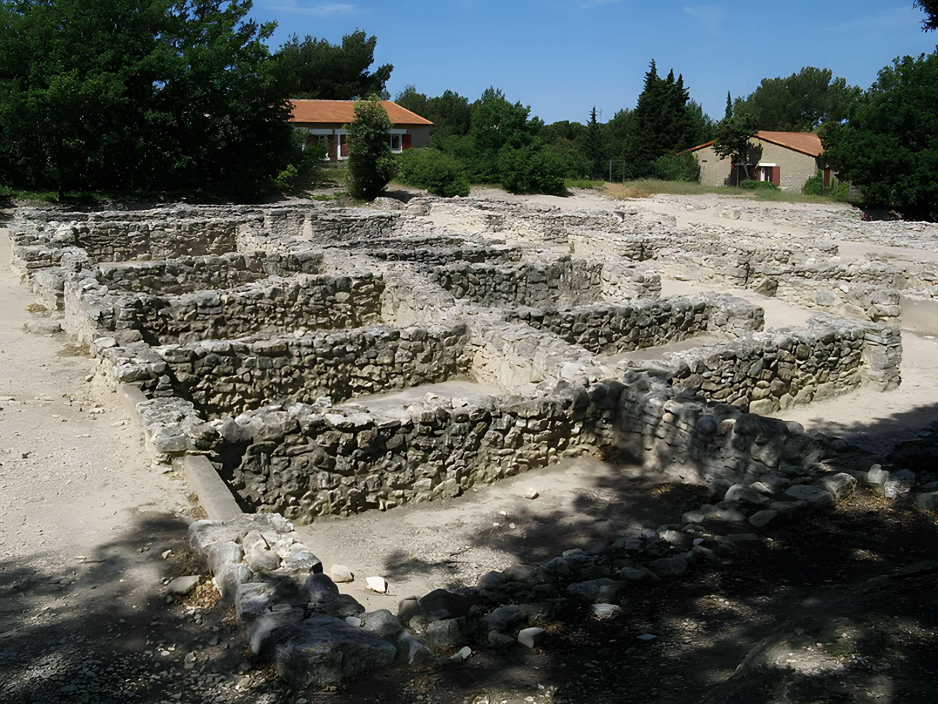 Vestiges de l'oppidum celto-ligure d'Entremont