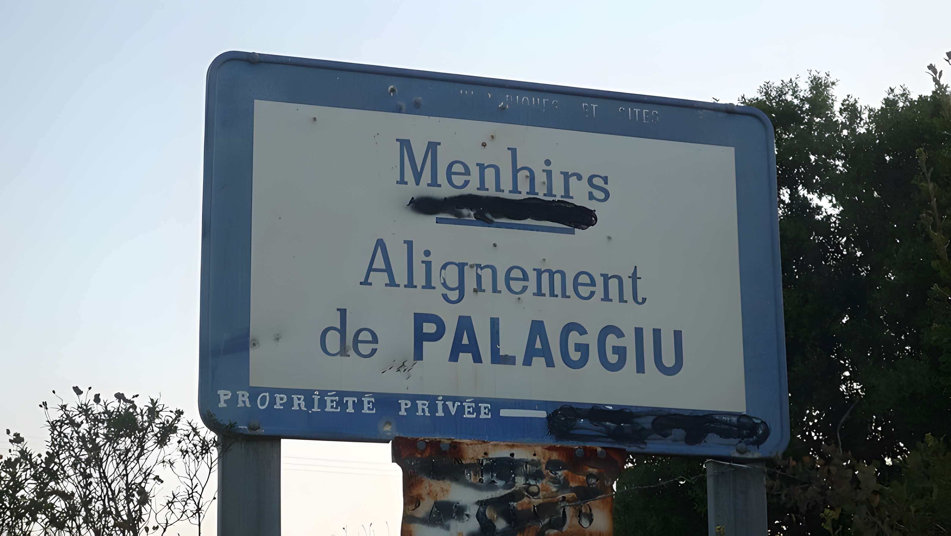 Alignement de menhirs de Pagliajo