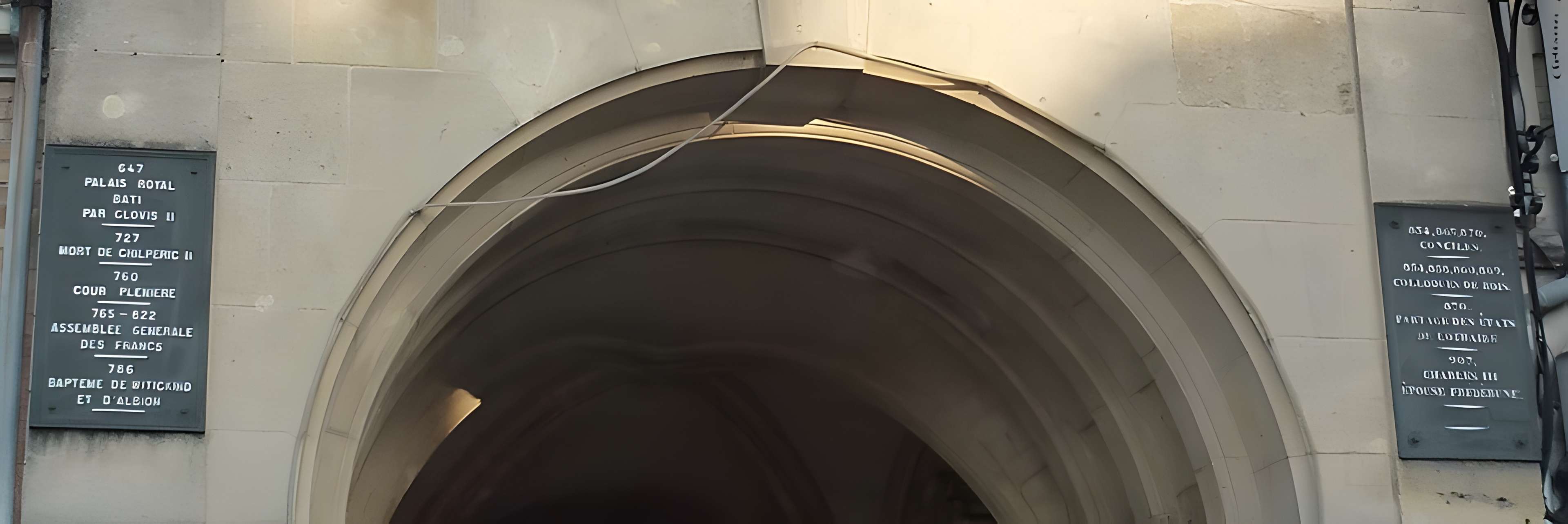 Palais de Charlemagne à Attigny