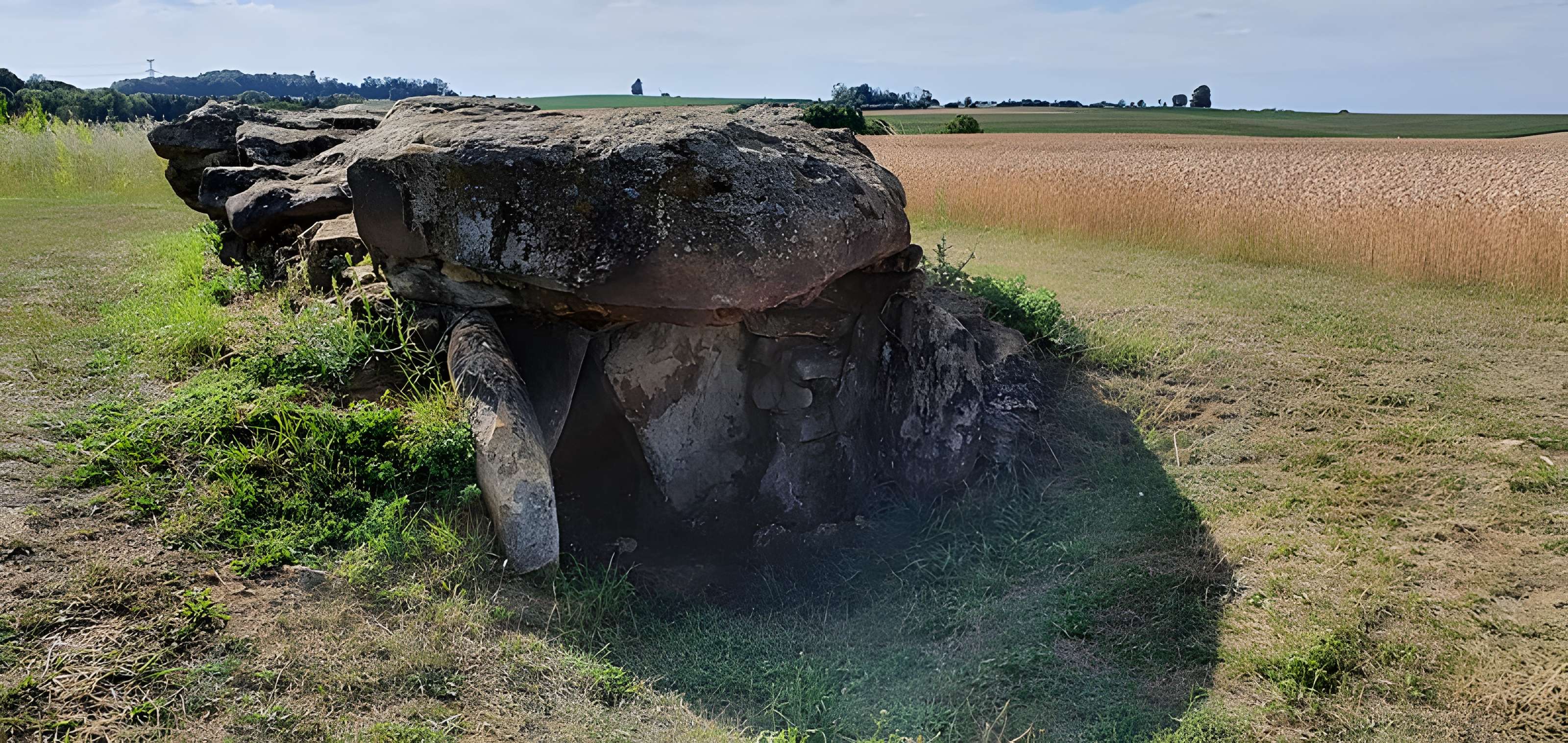 Allée couverte de Giraumont à Saint-Marcel