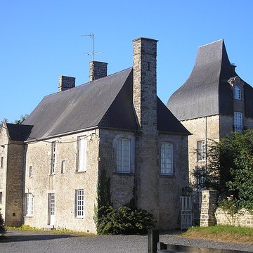 Château dAuvers dans la Manche
