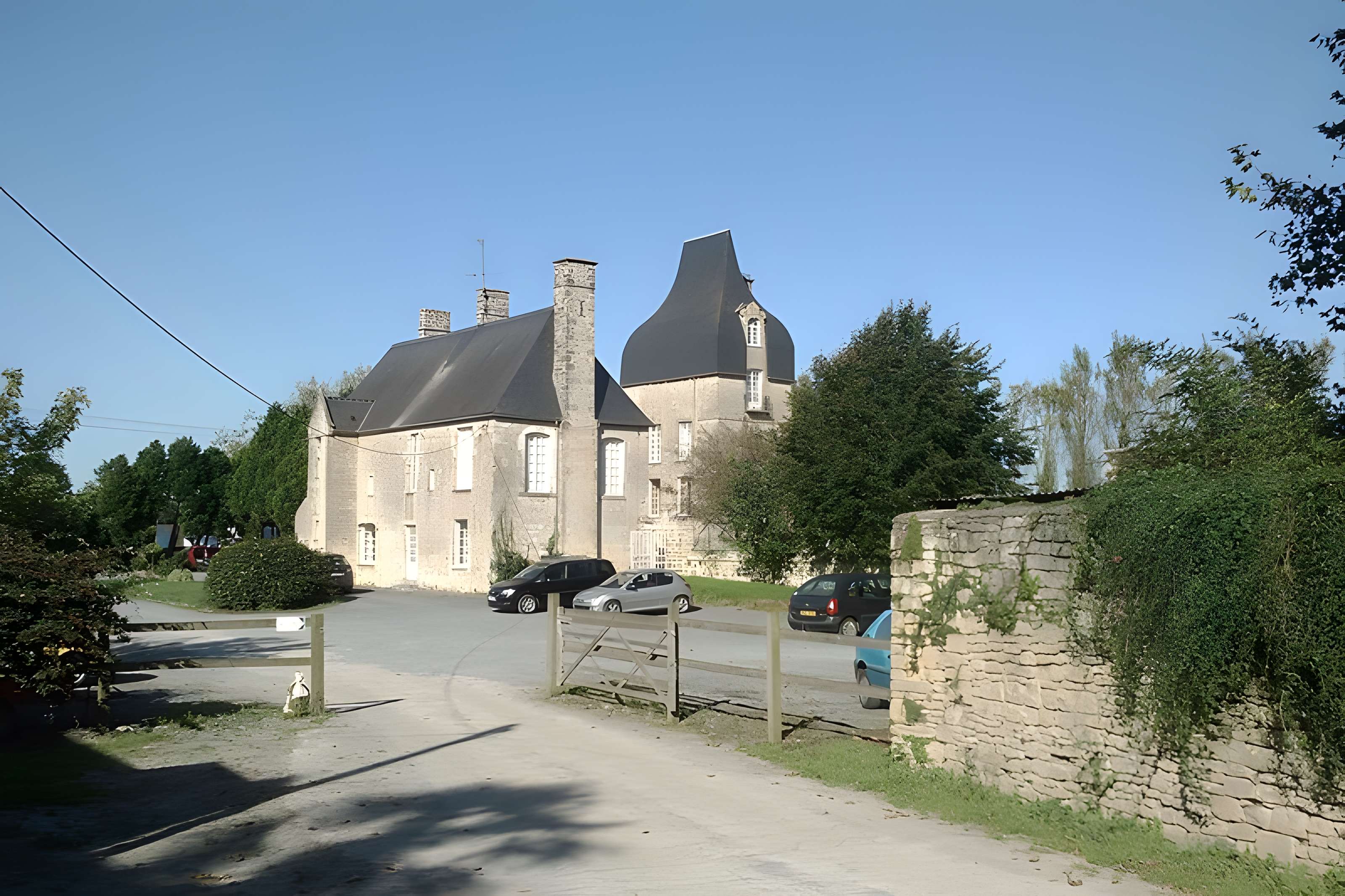 Château d'Auvers dans la Manche 