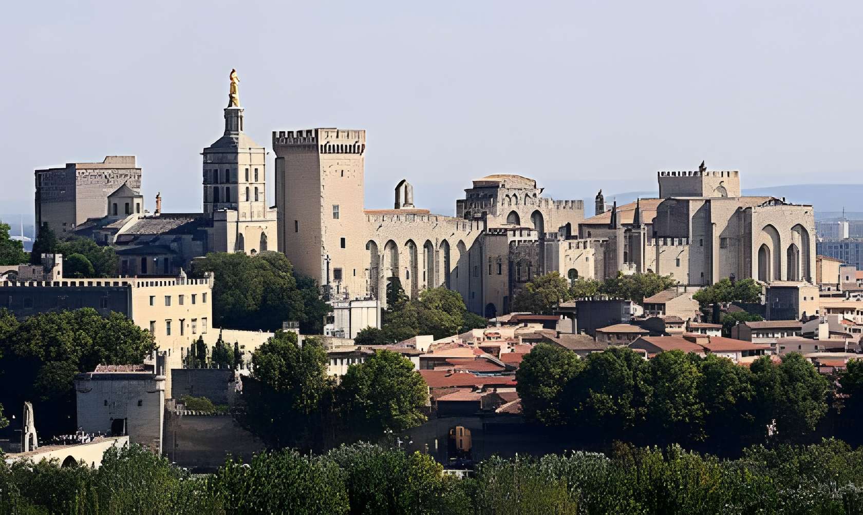 Palais des papes d'Avignon 