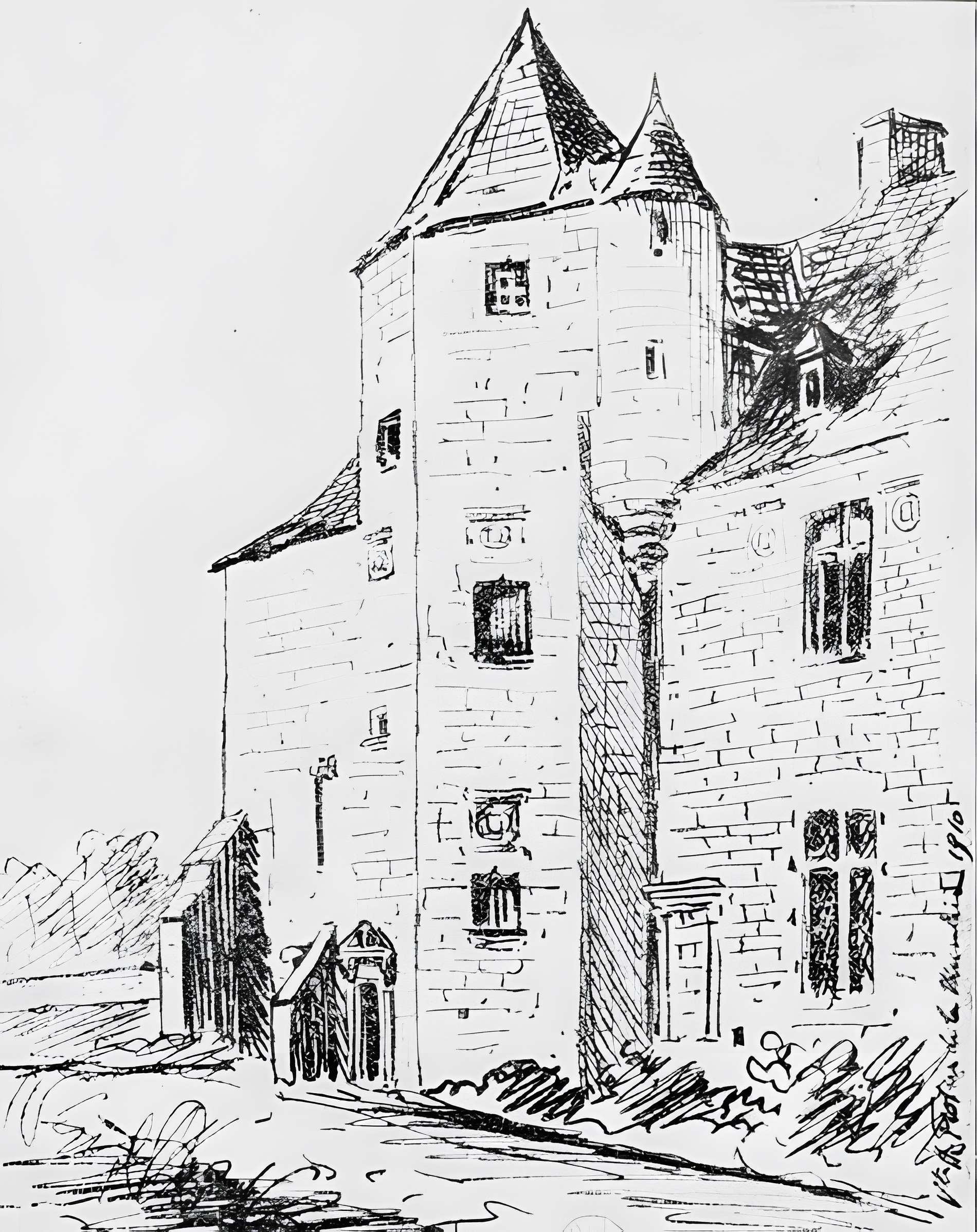 Domaine de Beaumanoir (également sur la commune de Cohiniac)