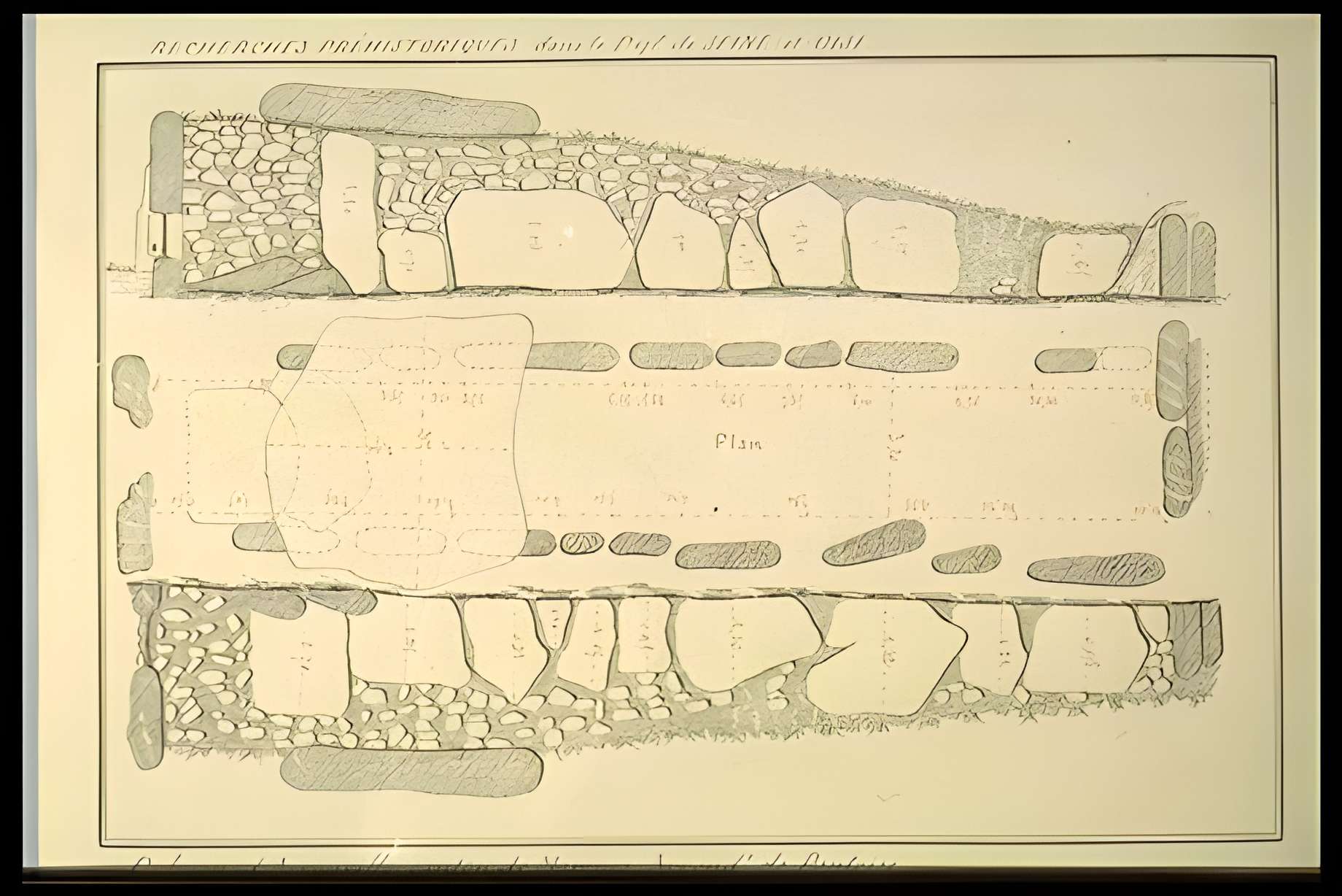 Allée couverte de la côte du Libéra à Arronville