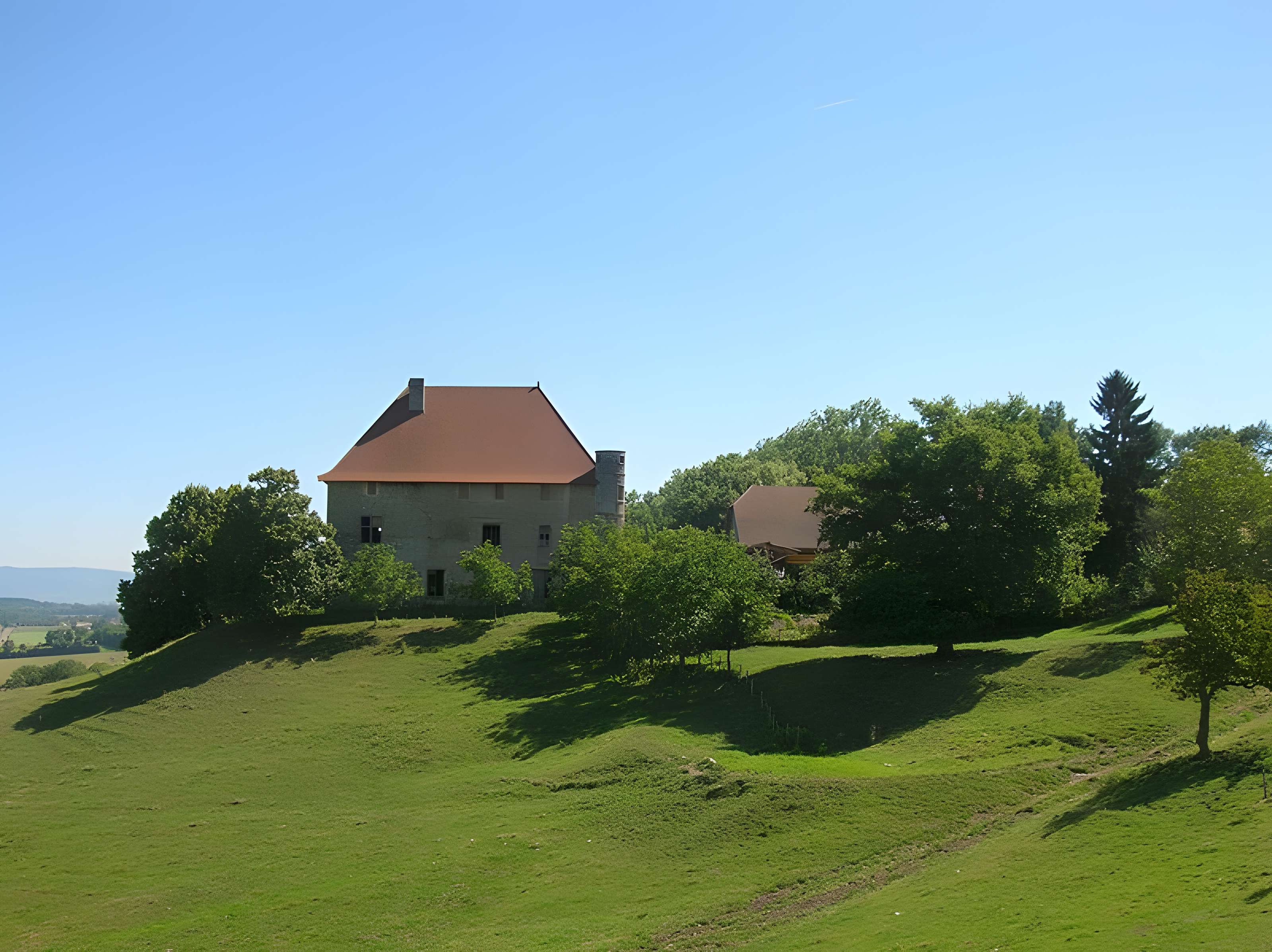 Château de Bellegarde à Chassignieu