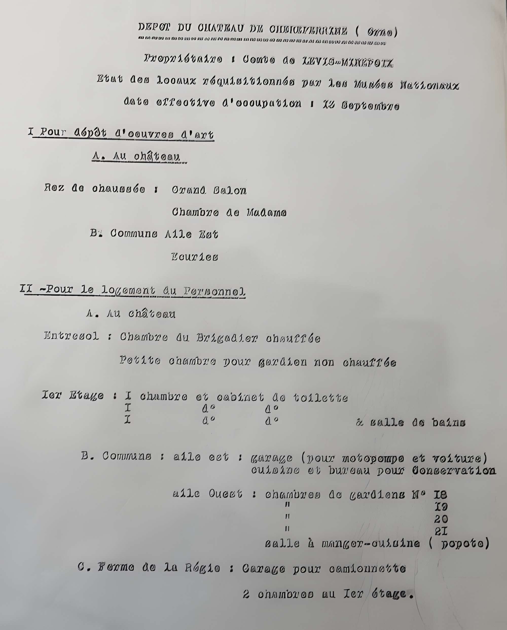 Château de Chèreperrine