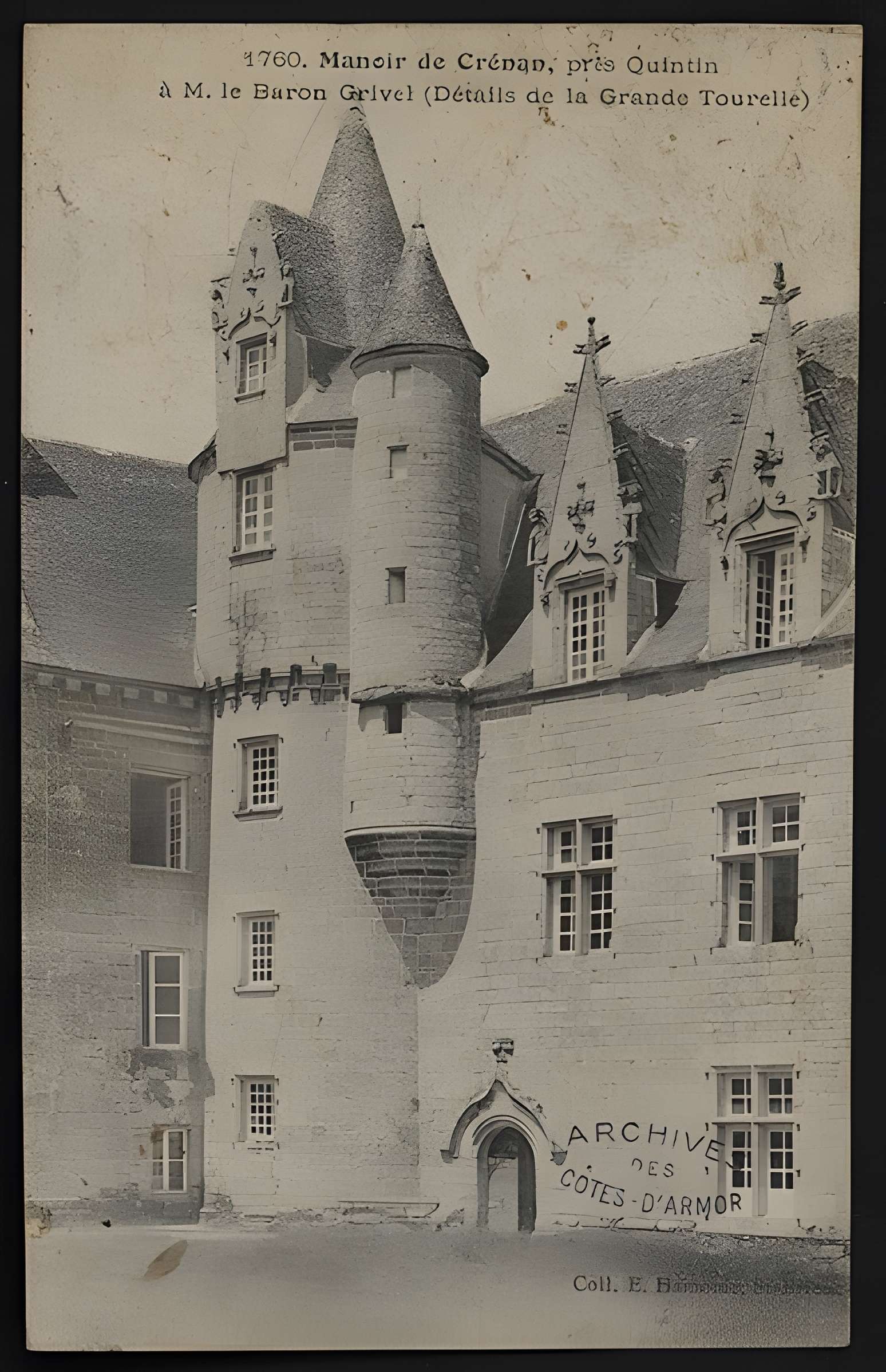 Vestiges de l'ancien château de Crénan