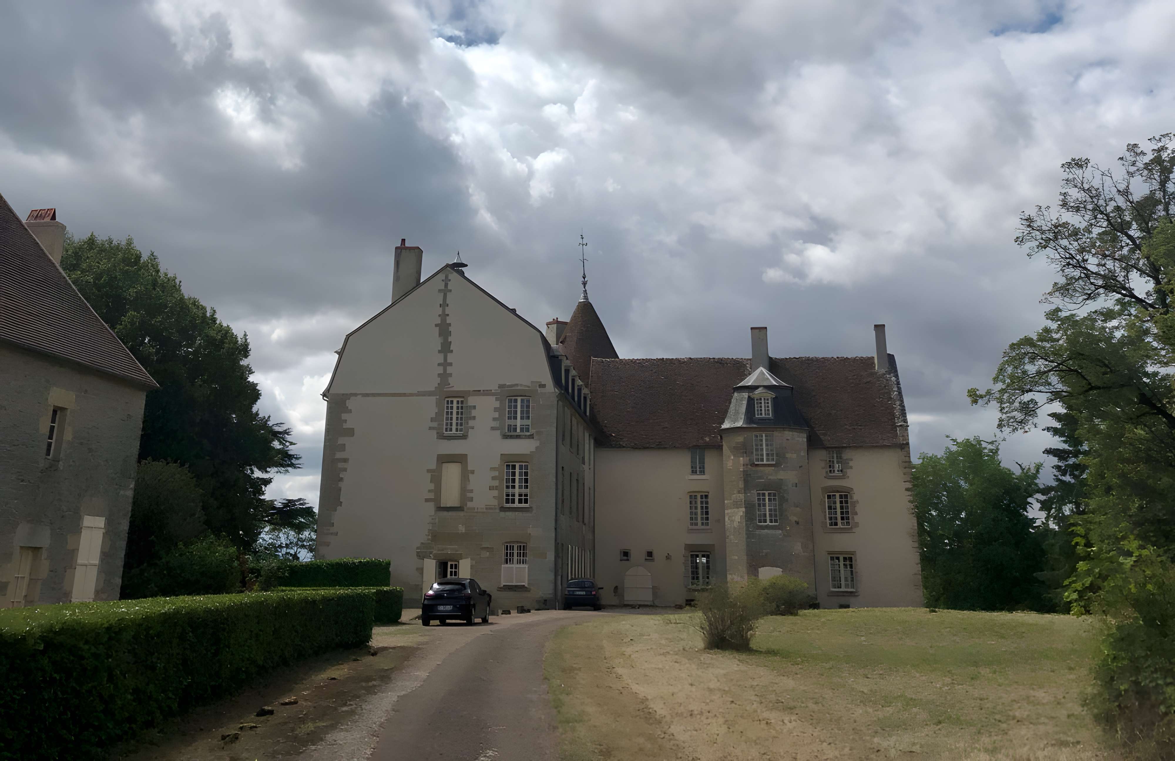 chateau de dumphlun arrivee