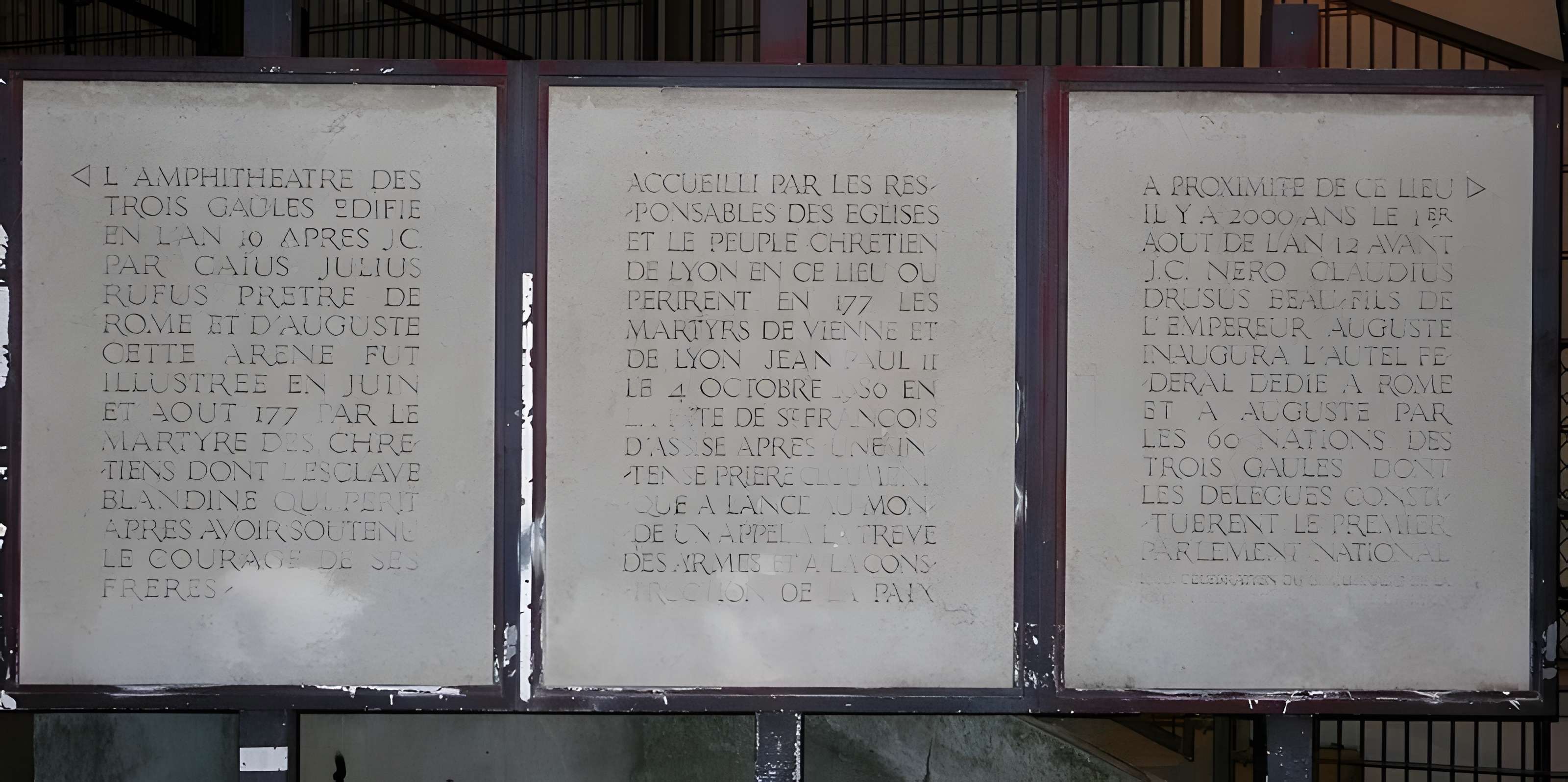 Amphithéâtre fédéral romain des Trois Gaules