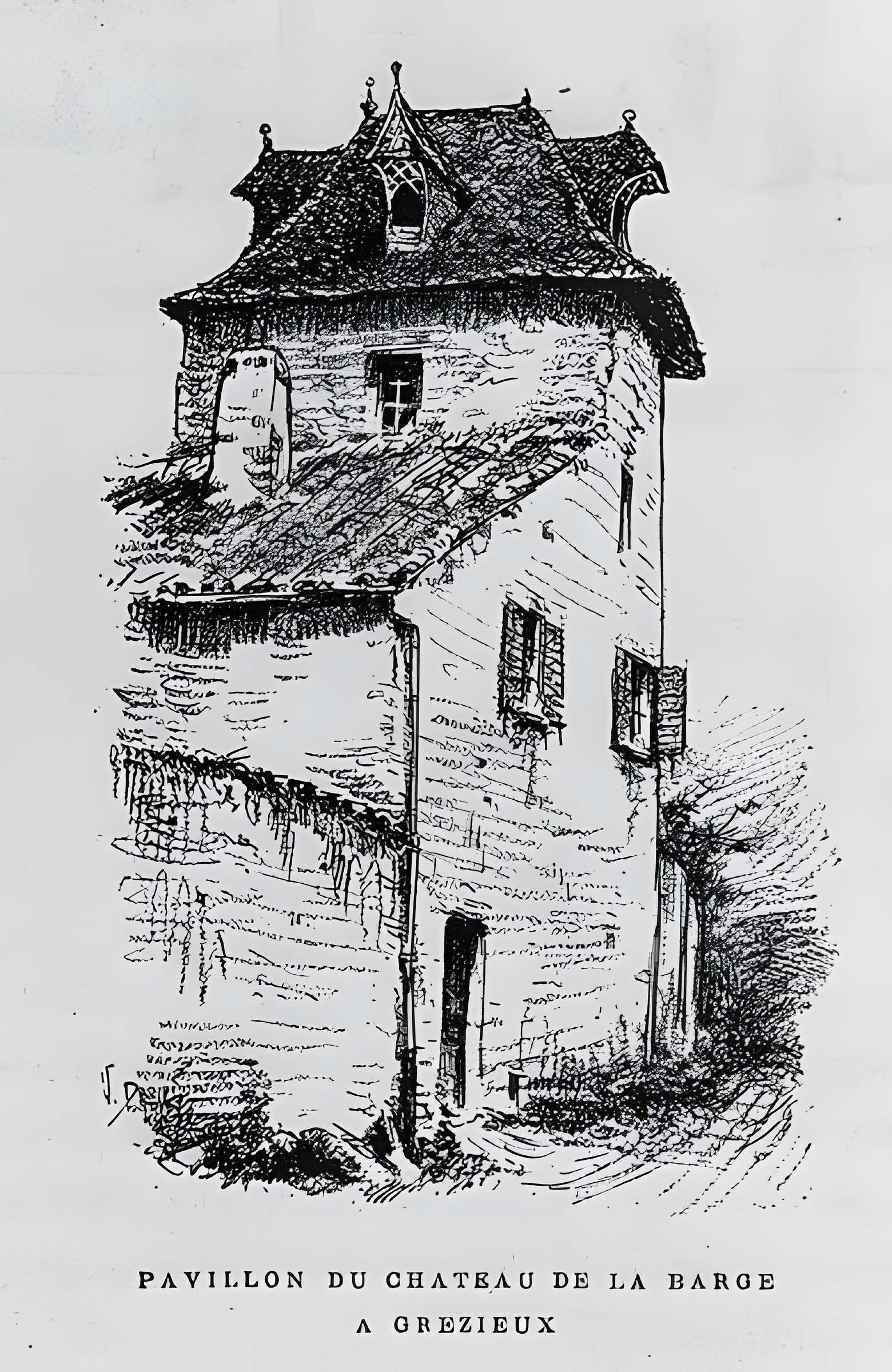 Château de la Barge à Grézieu-la-Varenne