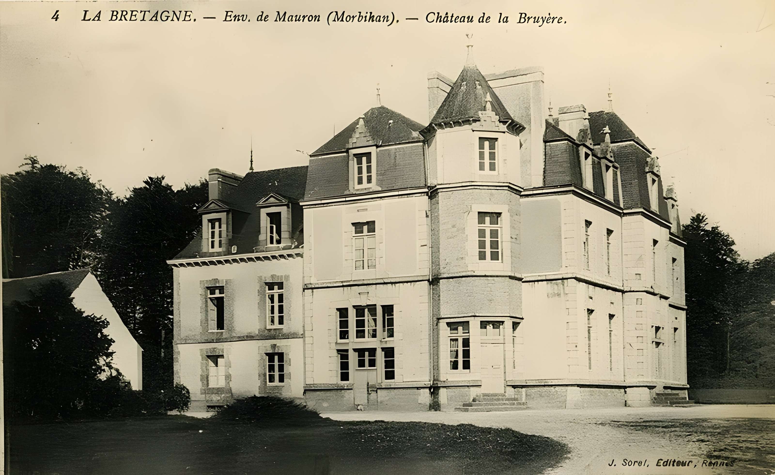 Château de La Bruyère à Saint-Launeuc