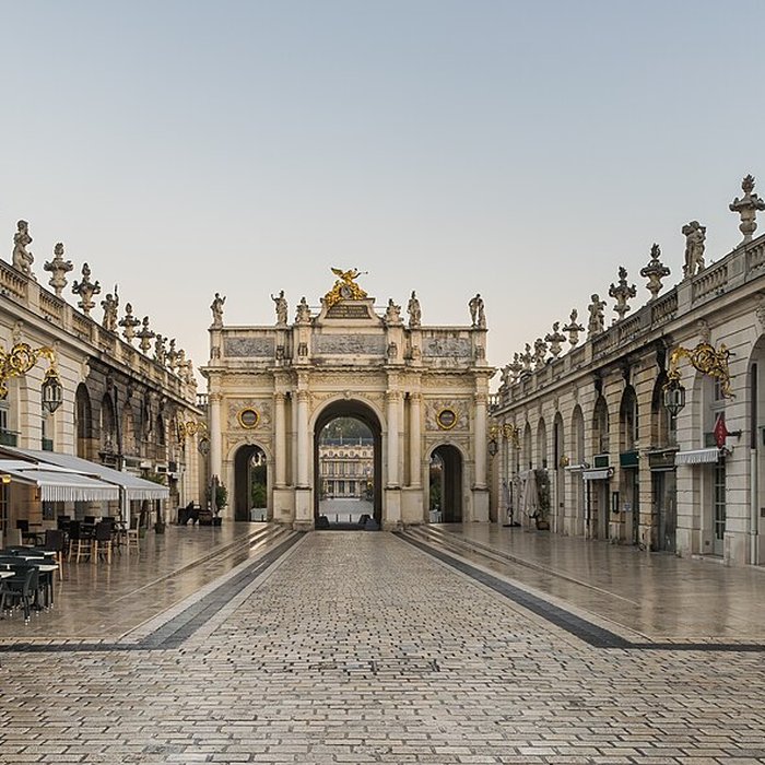 Photo de Ensemble formé par la place Stanislas, la rue Héré et la place de la Carrière
