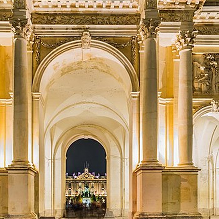 Photo de Ensemble formé par la place Stanislas, la rue Héré et la place de la Carrière
