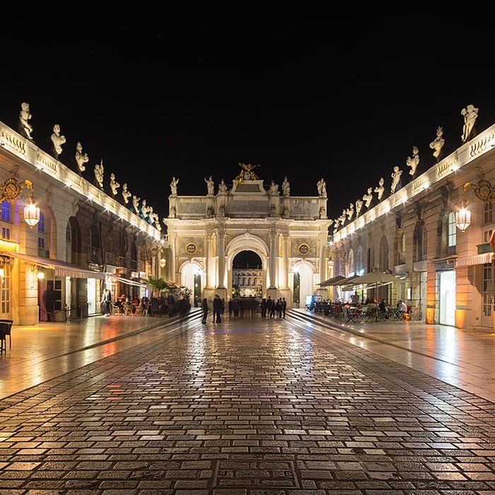 Photo de Ensemble formé par la place Stanislas, la rue Héré et la place de la Carrière