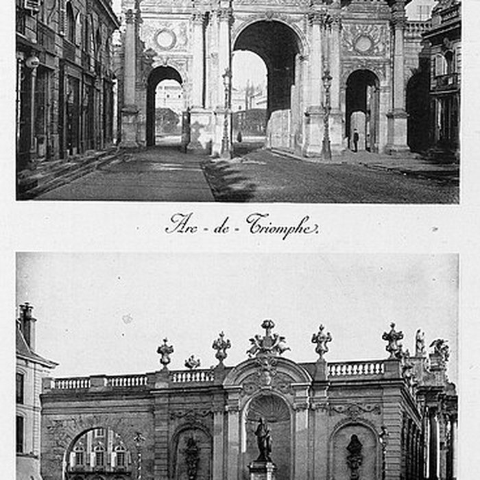 Photo de Ensemble formé par la place Stanislas, la rue Héré et la place de la Carrière