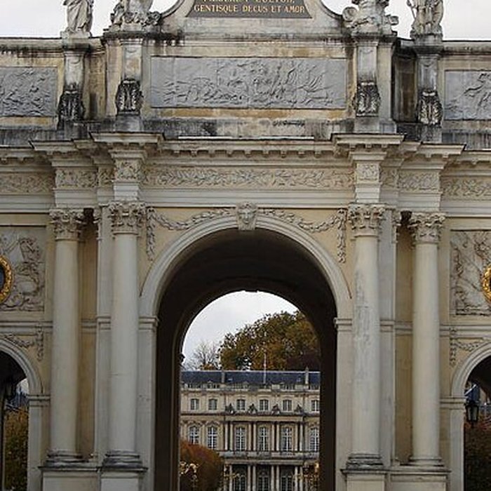 Photo de Ensemble formé par la place Stanislas, la rue Héré et la place de la Carrière