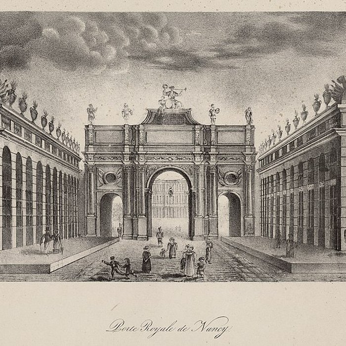 Photo de Ensemble formé par la place Stanislas, la rue Héré et la place de la Carrière