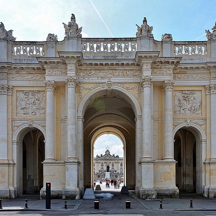 Photo de Ensemble formé par la place Stanislas, la rue Héré et la place de la Carrière