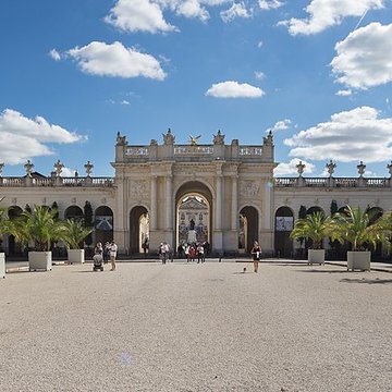 Ensemble formé par la place Stanislas, la rue Héré et la place de la Carrière