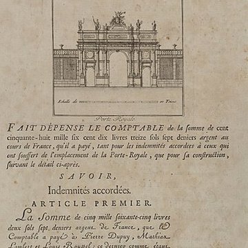 Ensemble formé par la place Stanislas, la rue Héré et la place de la Carrière