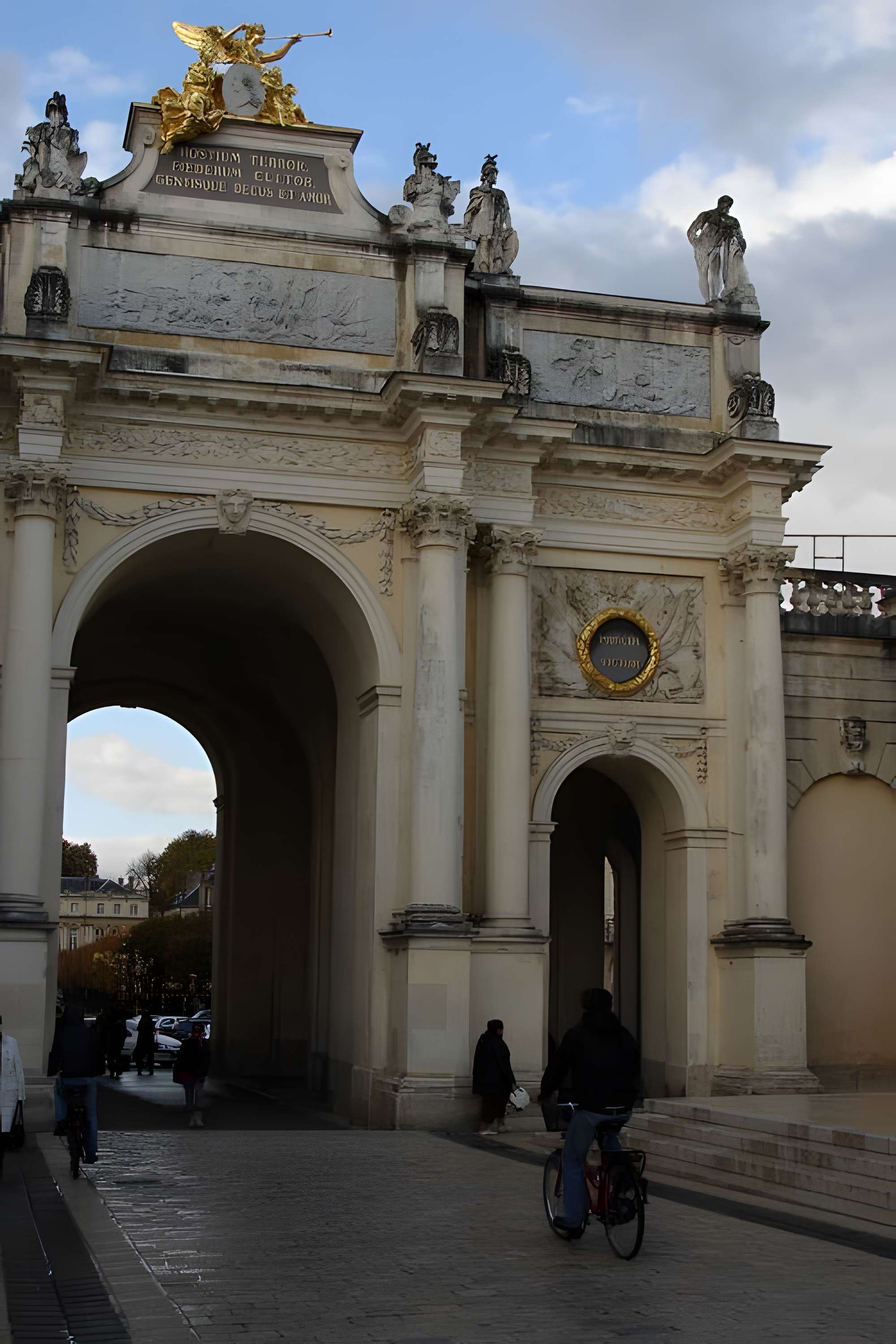 Ensemble formé par la place Stanislas, la rue Héré et la place de la Carrière