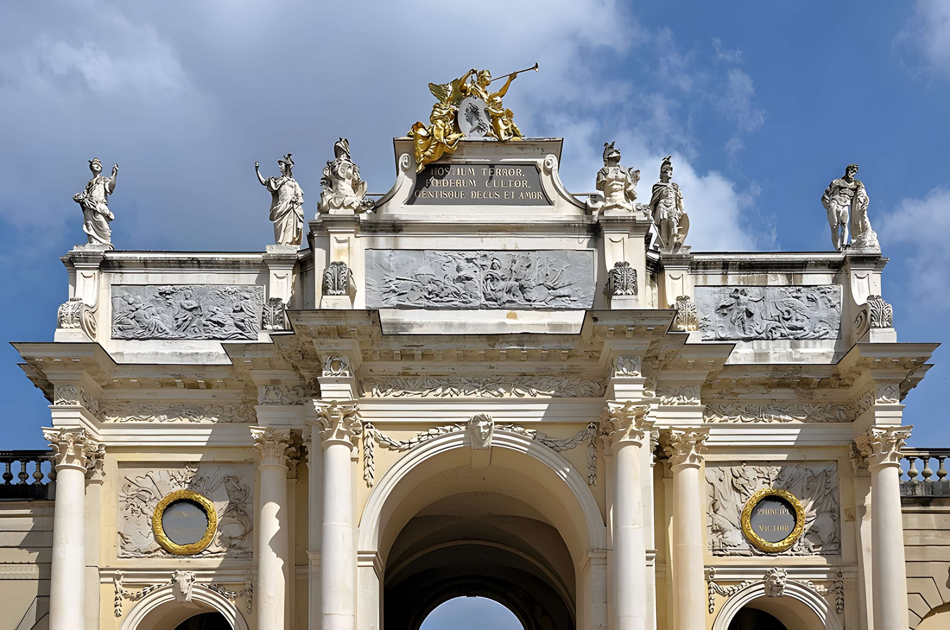 Ensemble formé par la place Stanislas, la rue Héré et la place de la Carrière