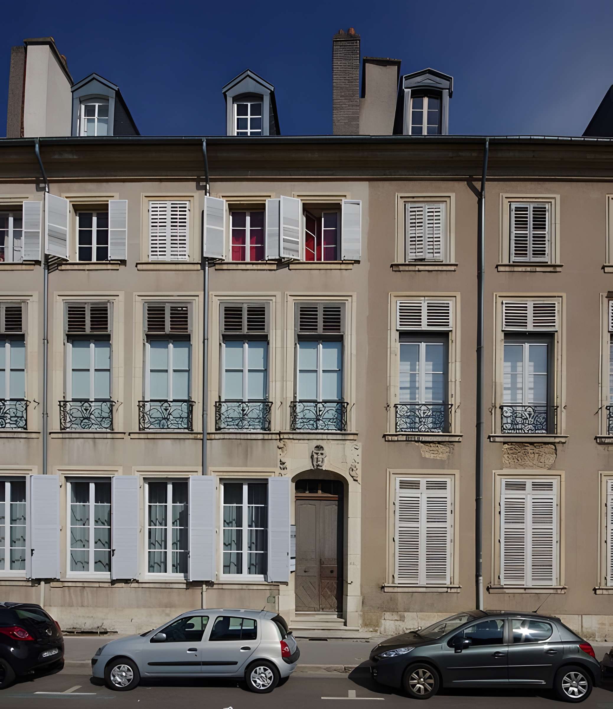 Ensemble formé par la place Stanislas, la rue Héré et la place de la Carrière