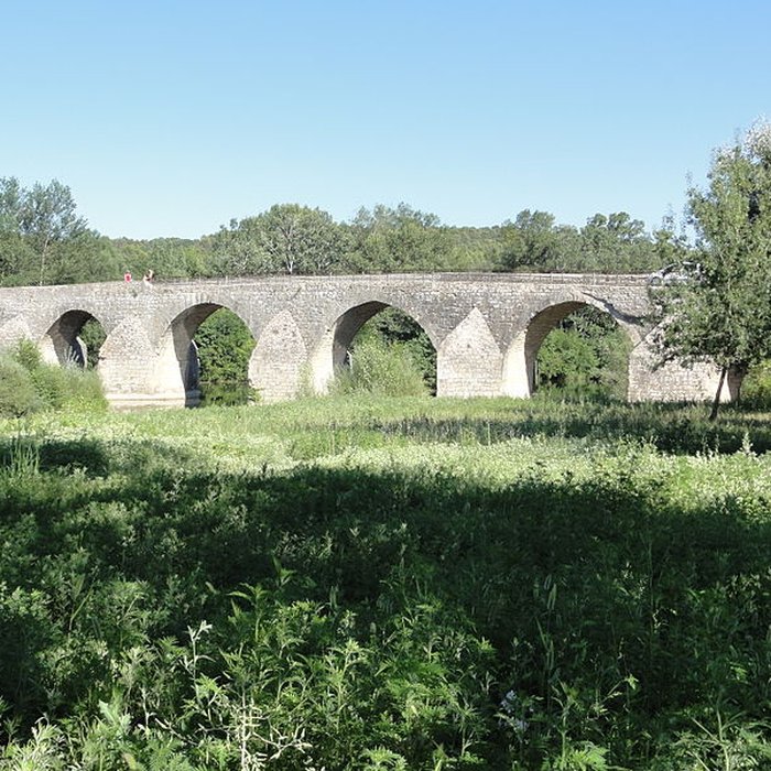 Photo de Pont Charles-Martel sur la Cèze à La Roque-sur-Cèze